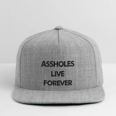 Assholes live forever Caps & Hats | Unique Designs | Spreadshirt display picture 2