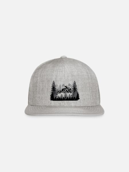 Mama Bear - Snapback Baseball Cap - heather gray