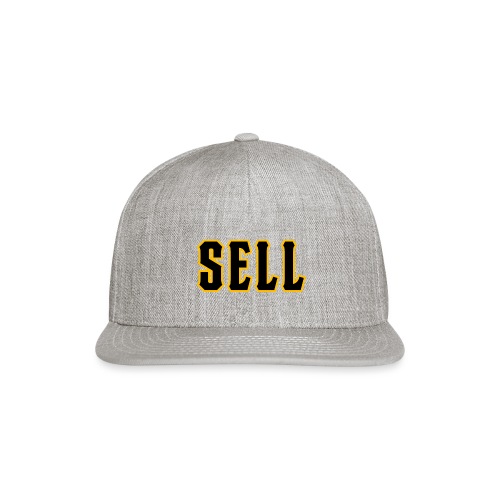 Sell (on light) - Snapback Baseball Cap