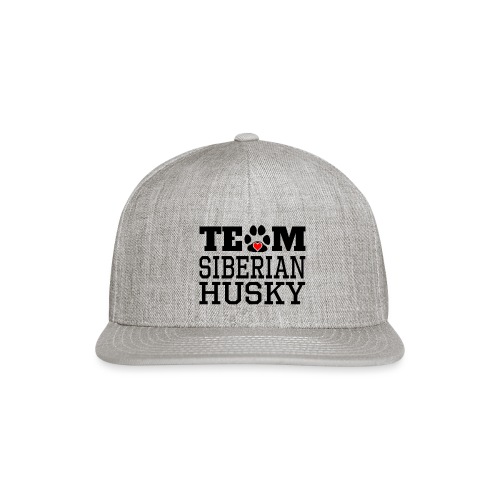 Team Siberian Husky Designs - Snapback Baseball Cap