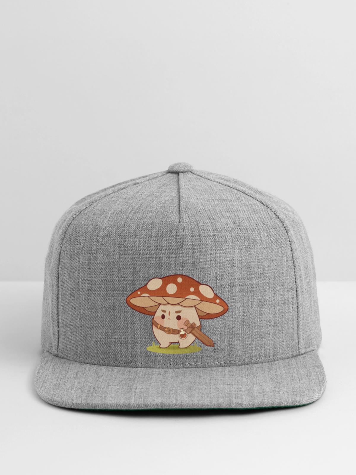 Forest Guardian - Snapback Baseball Cap - heather gray - Front