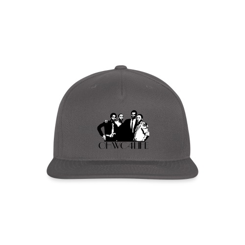 ohwc text blk & Wh Silhouette - Snapback Baseball Cap