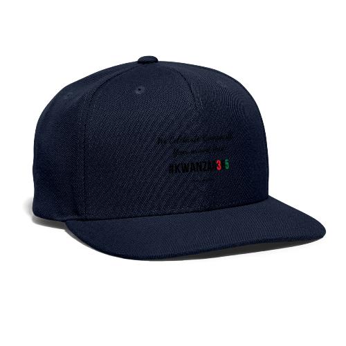 #Kwanzaa365 - Snapback Baseball Cap
