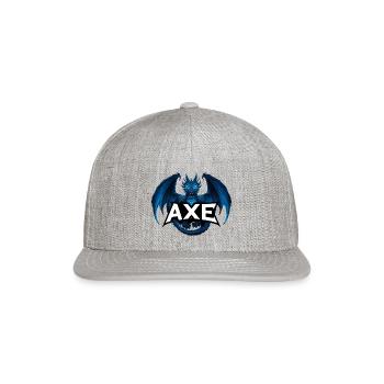 Midnight Guardian - Snapback Baseball Cap - heather gray - Front