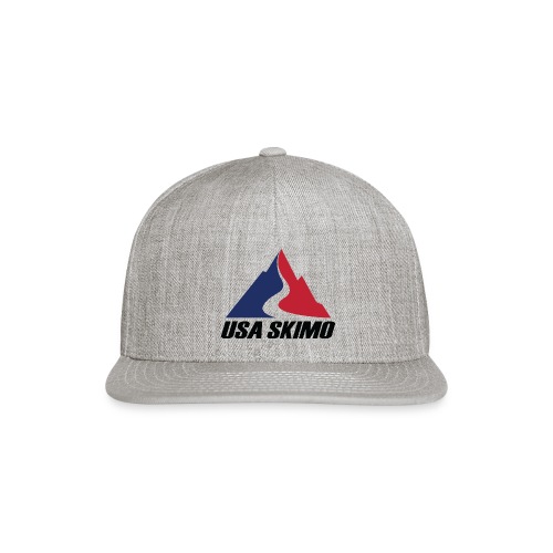USA Skimo Logo - Stacked - Color - Snapback Baseball Cap