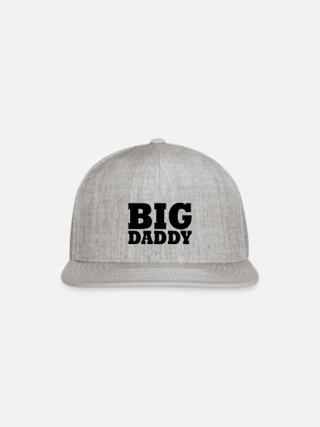 BIG DADDY - Snapback Baseball Cap - heather gray