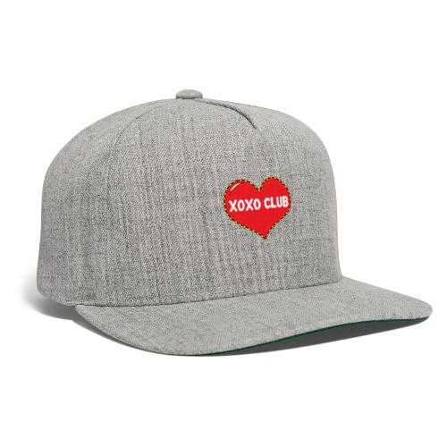 XOXO Club big heart Tshirt - Snapback Baseball Cap