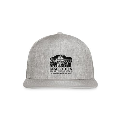BH Bearded Homestead Logo Merch - Snapback Baseball Cap