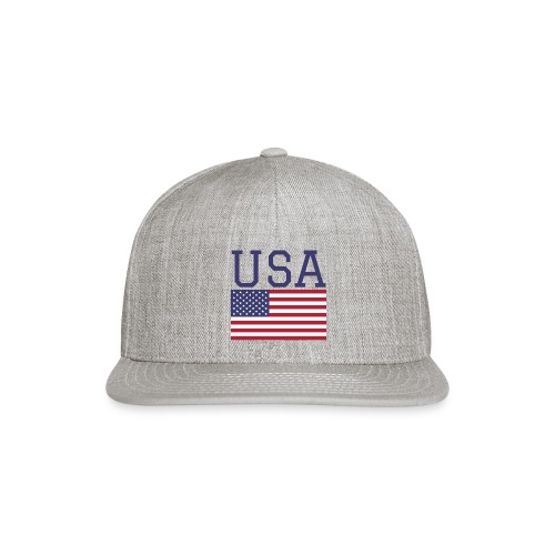 USA American Flag - Fourth of July Everyday - Snapback Baseball Cap