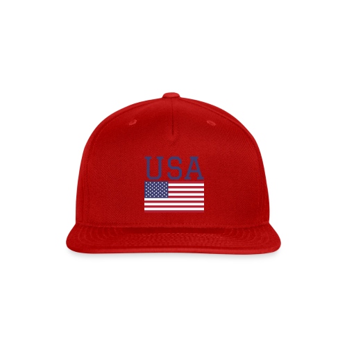 USA American Flag - Fourth of July Everyday - Snapback Baseball Cap