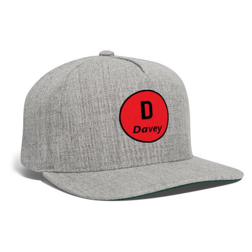 Davey35's YouTube Logo - Snapback Baseball Cap