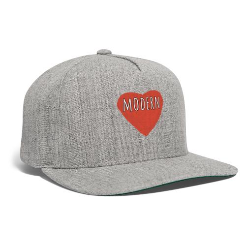 Modern Candy Heart - Snapback Baseball Cap
