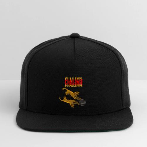 Double tiger fashion, jungle feline animals. - Snapback Baseball Cap