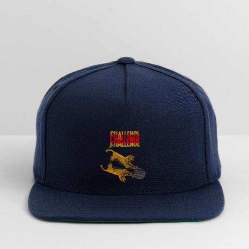 Double tiger fashion, jungle feline animals. - Snapback Baseball Cap