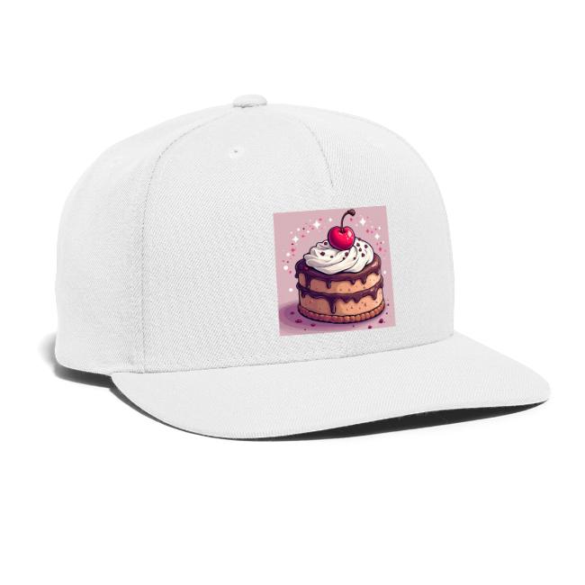 Cherry‑Topped Celebration Cake Design