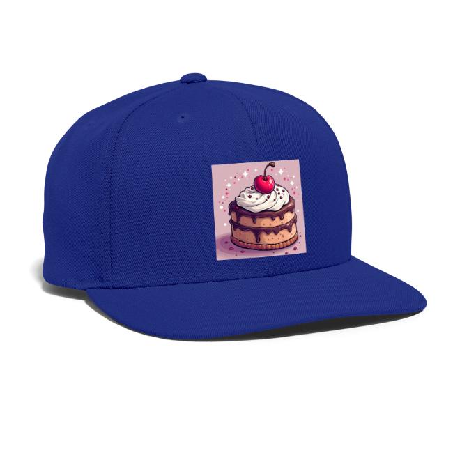 Cherry‑Topped Celebration Cake Design
