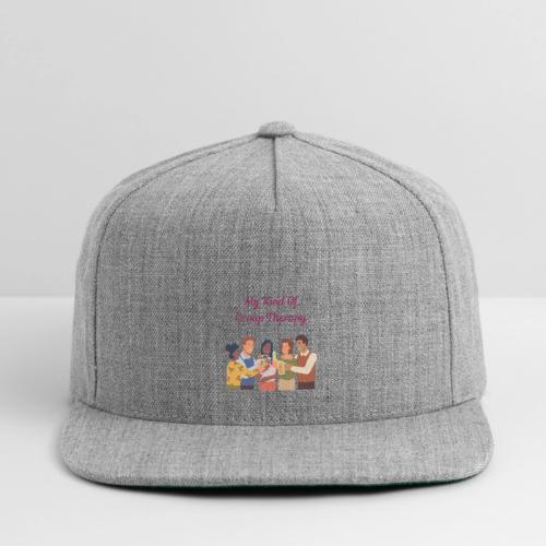 Wine Group Therapy - Snapback Baseball Cap