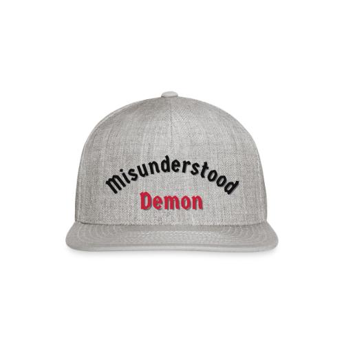 Misunderstood Demon logo (Clothing) - Snapback Baseball Cap