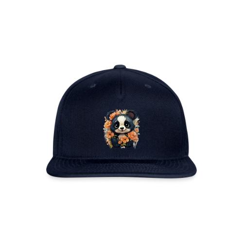 Panda Blossom Harmony - Snapback Baseball Cap