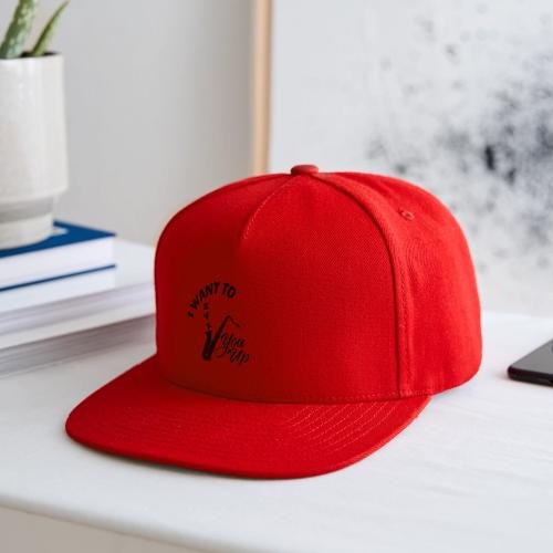 I WANT TO SAX YOU UP - Snapback Baseball Cap