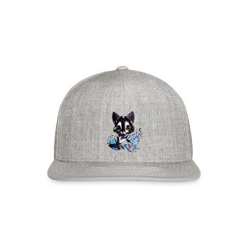 The Element In The Eyes - Snapback Baseball Cap - heather gray - Front