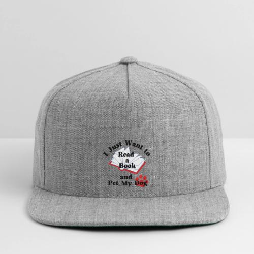 Book Dog - Snapback Baseball Cap
