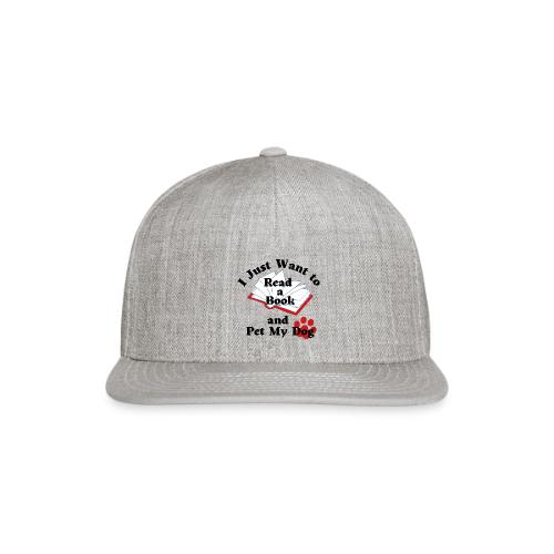 Book Dog - Snapback Baseball Cap