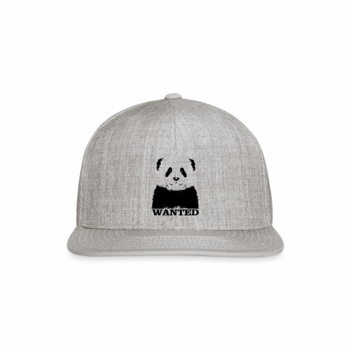 Wanted Panda - gift ideas for children and adults - Snapback Baseball Cap