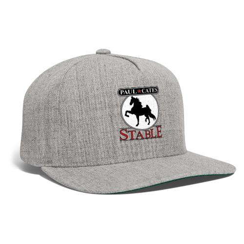 Paul Cates Stable logo - Snapback Baseball Cap
