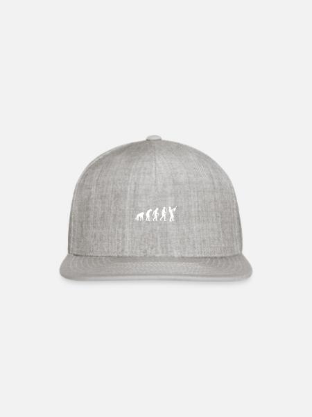 Chainsaw Evolution - Snapback Baseball Cap - heather gray