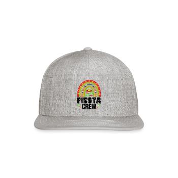 Fiesta Crew - Snapback Baseball Cap - heather gray - Front