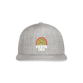 Fiesta Crew - Snapback Baseball Cap - heather gray - Front