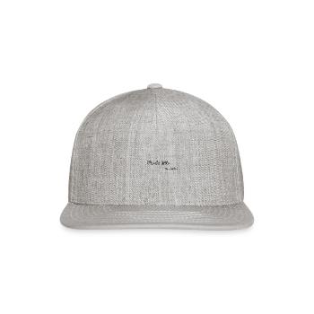 punk life Yardside - Snapback Baseball Cap - heather gray - Front