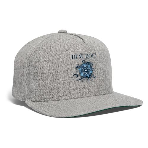 Flower Splash Blues - Snapback Baseball Cap