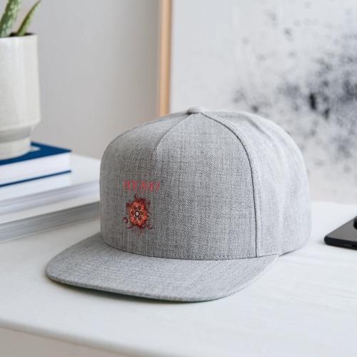 Flower Splash Reds - Snapback Baseball Cap