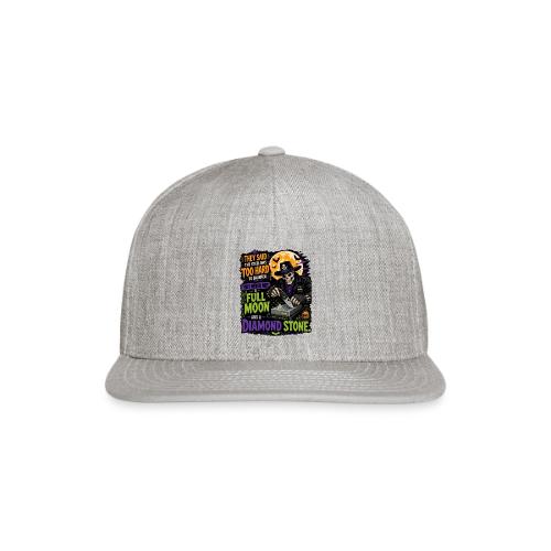 Too Hard To Sharpen Diamond Stone - Skeleton Knife - Snapback Baseball Cap