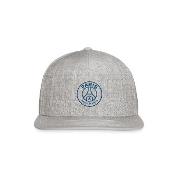 PSG PARIS - Snapback Baseball Cap - heather gray - Front