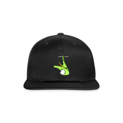 Funny Green Ostrich - Snapback Baseball Cap