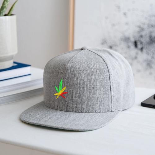 Rasta leaf - Snapback Baseball Cap