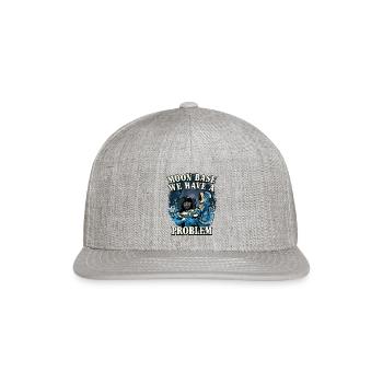 Space Encounters Of The Anonymous Kind - Snapback Baseball Cap - heather gray - Front