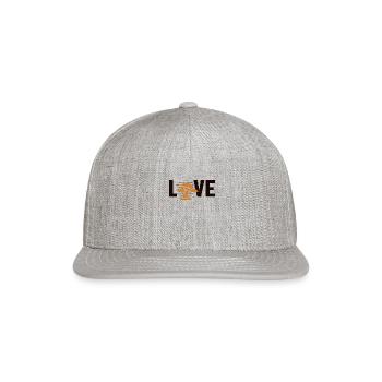 Bonsai Love Indoor Bonsai Bonsai Pots Penjing - Snapback Baseball Cap - heather gray - Front