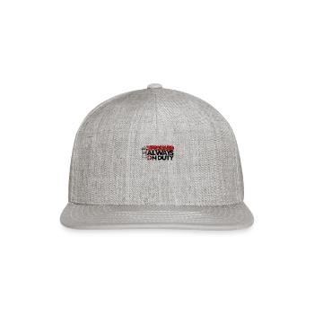 Lifeguard - always on duty - lifeguard - Snapback Baseball Cap - heather gray - Front