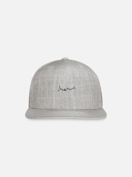 Bitcoinbeat - Snapback Baseball Cap - heather gray