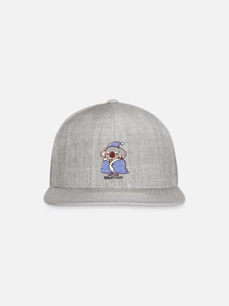 I Want Some Koalaty Sleep - Snapback Baseball Cap - heather gray