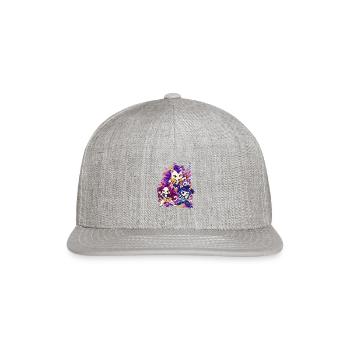 Kinetic Cat Clan Sword Warlords - Snapback Baseball Cap - heather gray - Front