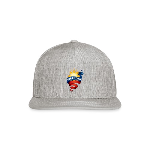 Filipino Logo - Snapback Baseball Cap