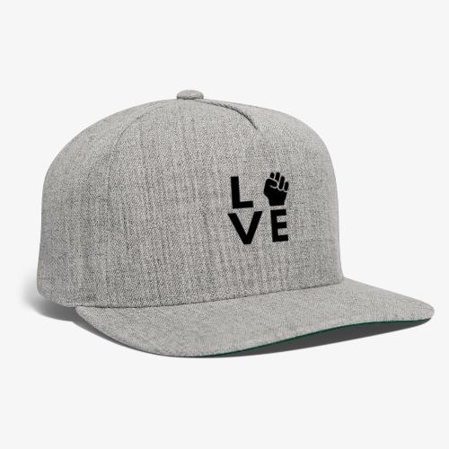 Black Fist Love - Snapback Baseball Cap