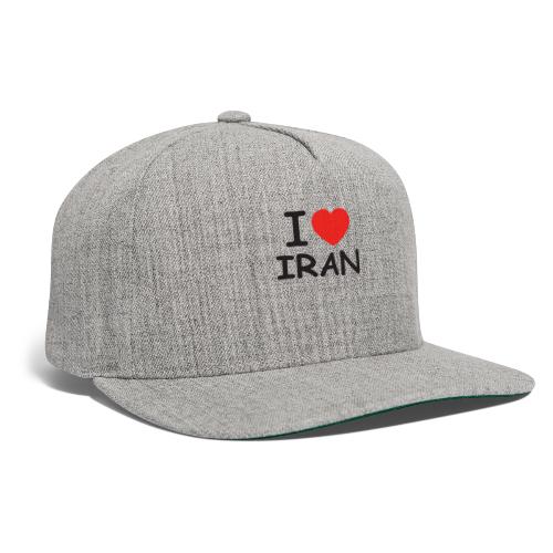 I Love IRAN - Snapback Baseball Cap