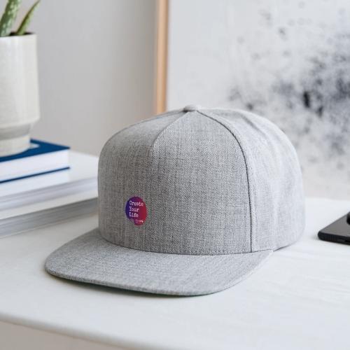 Create Your Life Sticker - Snapback Baseball Cap