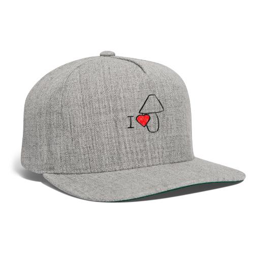 I Love Lamp | Simple Minimal Anchorman Design - Snapback Baseball Cap